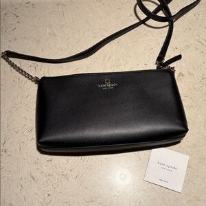 Kate Spade Black Leather Crossbody Bag